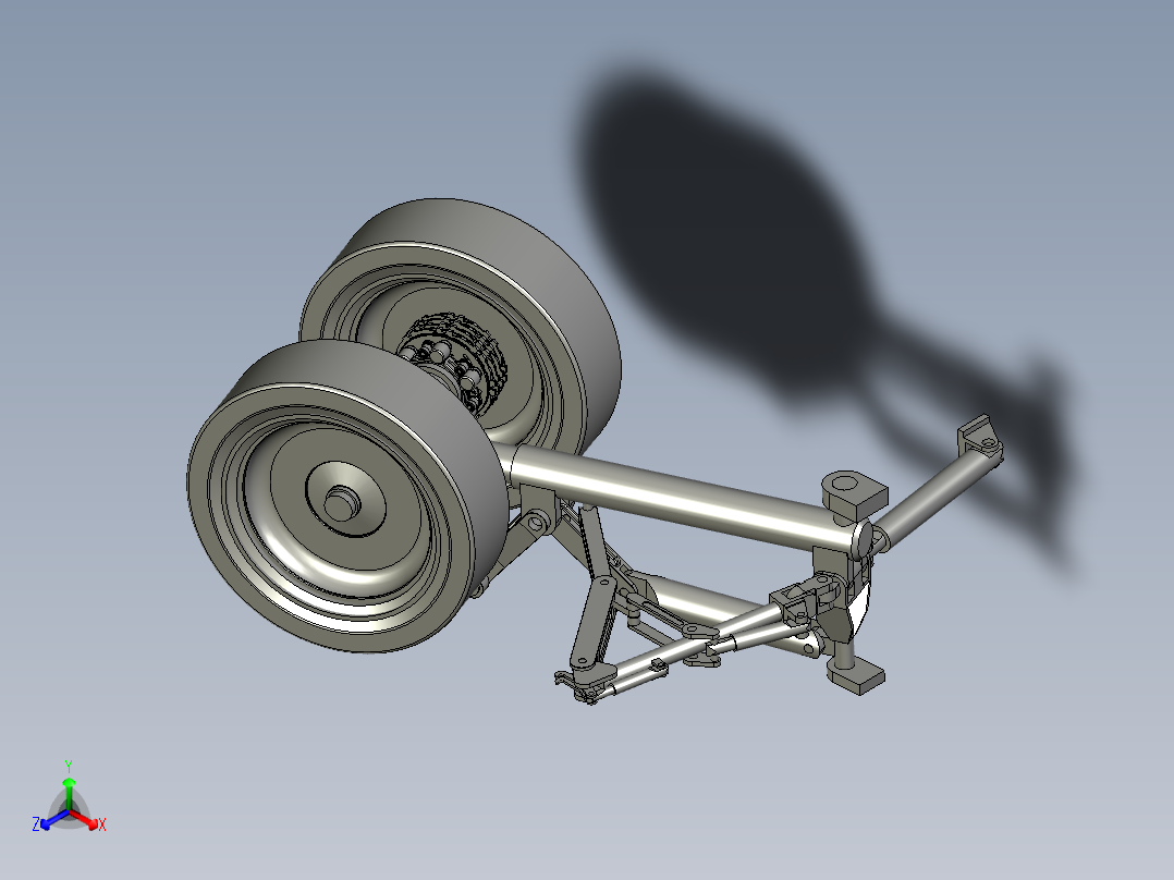 现代民用飞机起落架收放