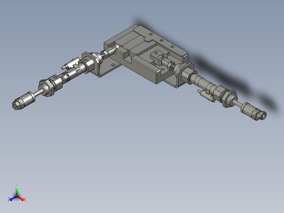螺母排料结构体T
