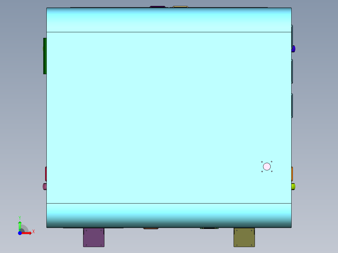 高精度平面度测量设备前视图