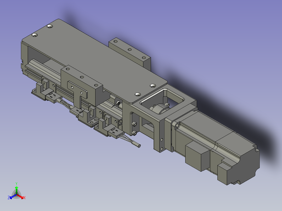 KK6010C-150A1-F0S2模组正等轴测图