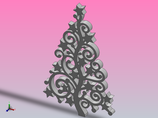 圣诞树造型