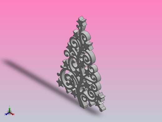 圣诞树造型正等轴测缩略图