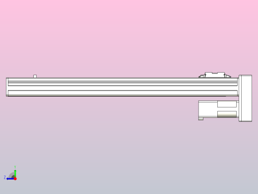 MTH5M标准螺杆滑台[MTH5M-L#-400-BM-P10-C3]右视缩略图