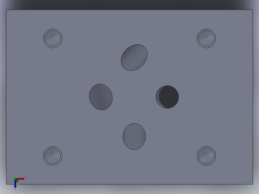 带图纸的特殊块俯视缩略图