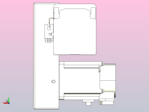 皮带直线轴半封闭可选导轨TPA-HNB-65S-90-L100-RP-C-P20-N3后视缩略图