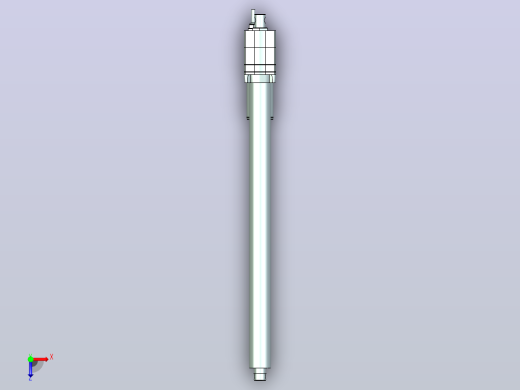 电动推杆10000N(ZJWSN-B)[ZJWSN-B-S600]俯视缩略图