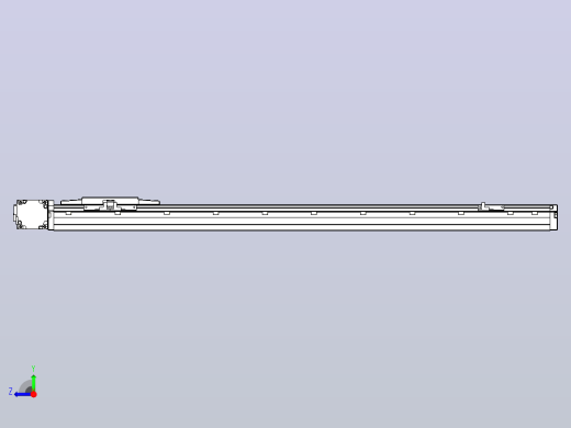 机器人皮带驱动直线轴TPA-GCB-120-P70-L750-DL-M20-N3右视缩略图