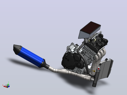 2005-gsxr-600底盘模型