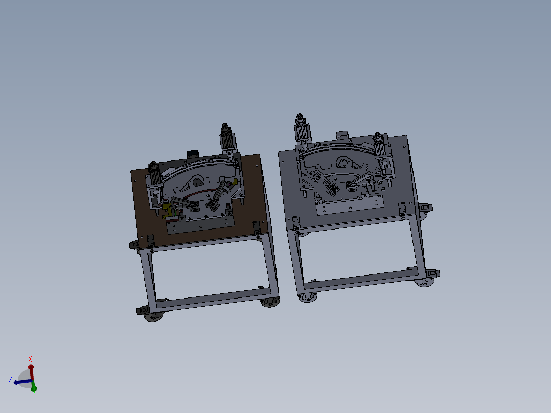 上盖左侧板组件-焊接夹具