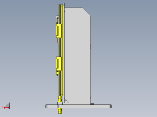 滚子输送机升降&旋转机构后视缩略图