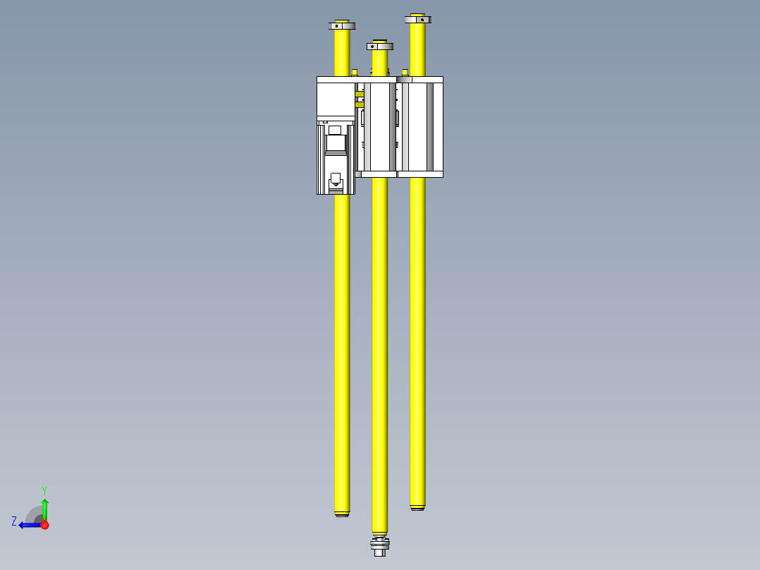 升降轴搬运机构右视图