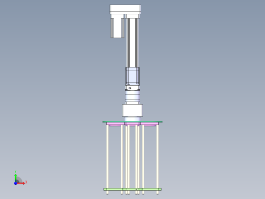 转盘料夹上料sw20可编辑前视缩略图