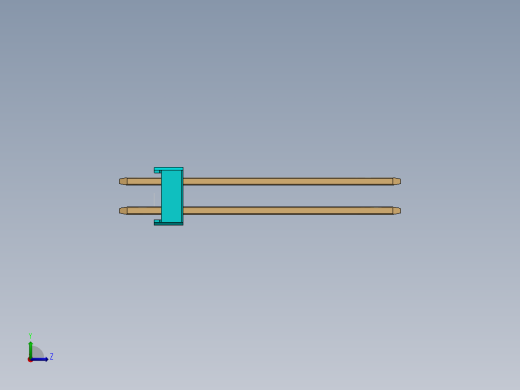 彩色公头100mil（2.54mm）系列-DS1021-100mil(2.54mm)-Type19(3x18.8mm)-3Rx32pin-colored-REV1.0左视缩略图