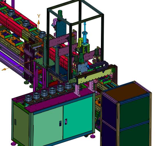 油烟机电机装配生产线