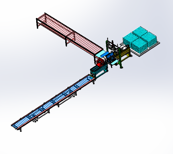 铝合金管料成型生产线
