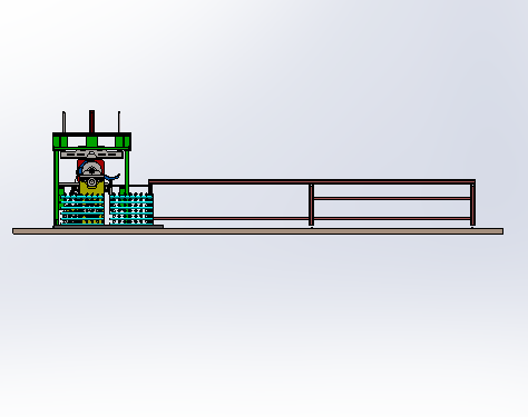 铝合金管料成型生产线