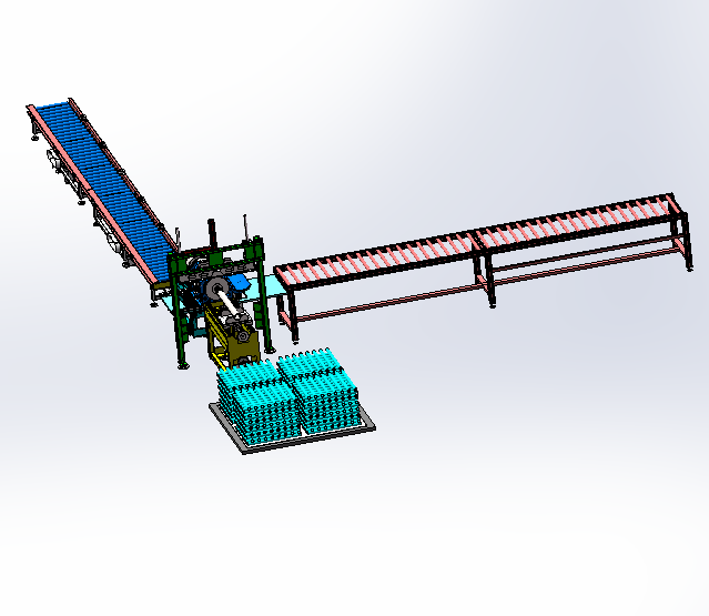 铝合金管料成型生产线