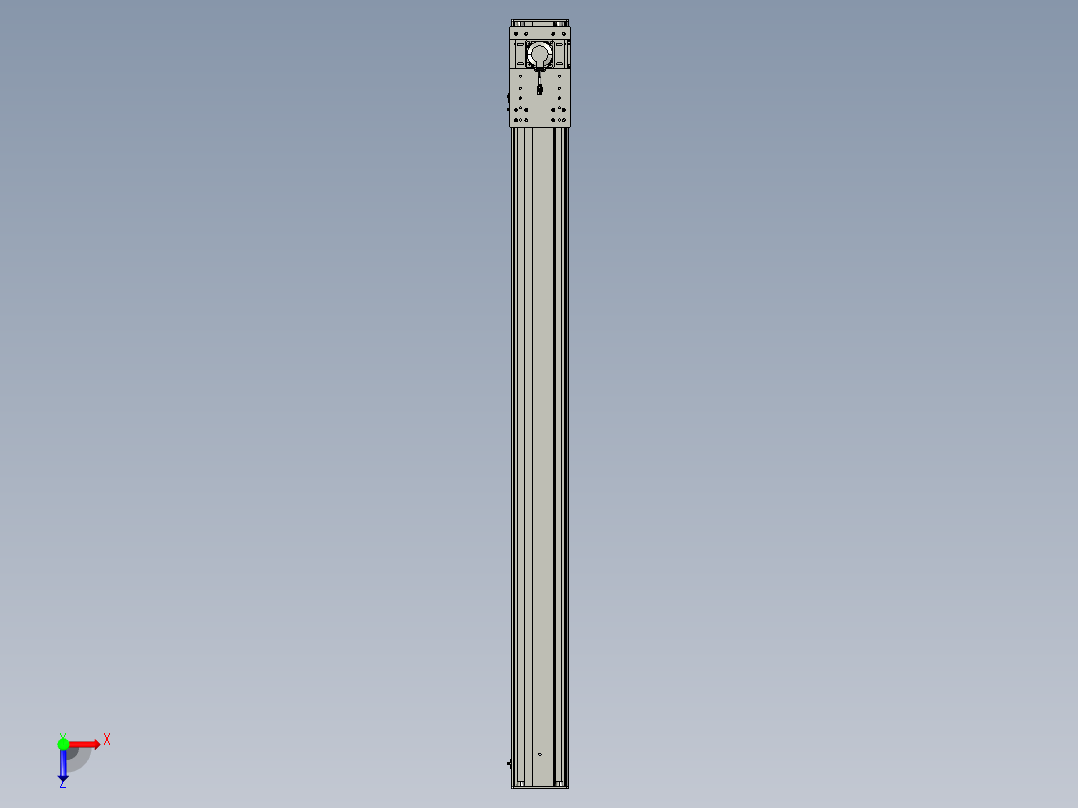 东锦齿条传动DH175G-L167-S2000-BU-减速机+750W.STEP俯视图