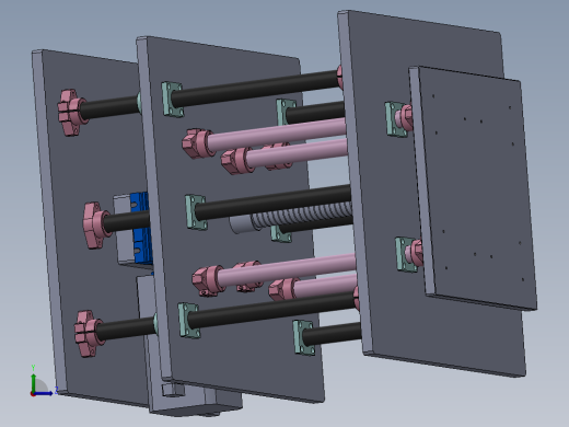 300mm升降台左视缩略图