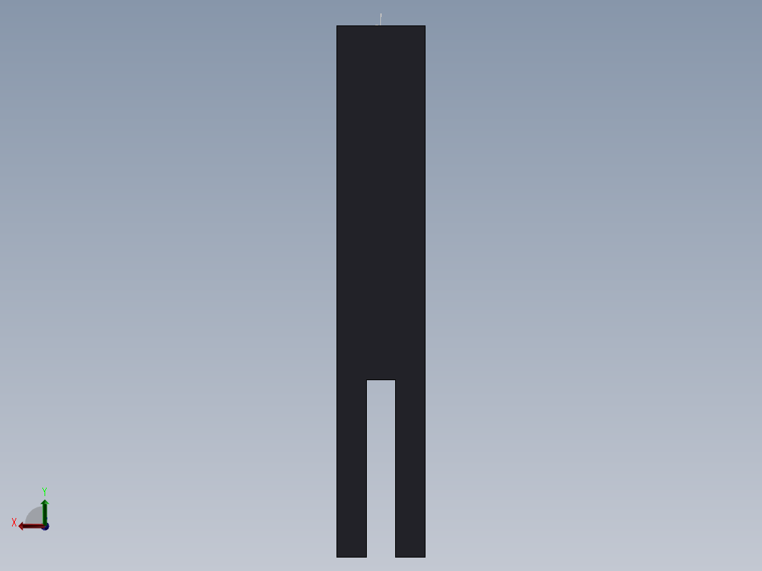 S17 齿轮摆臂后视图