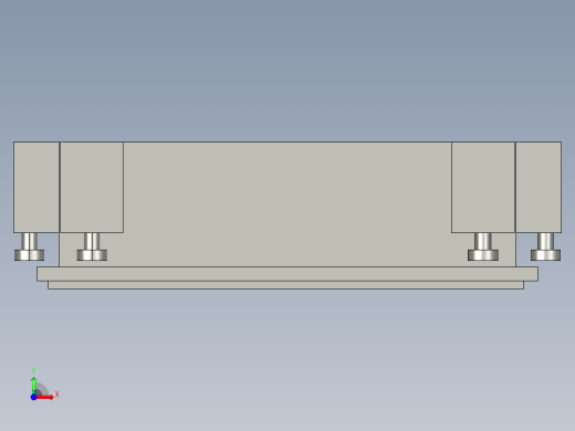 基恩士CV-M30_kc图纸模型前视缩略图