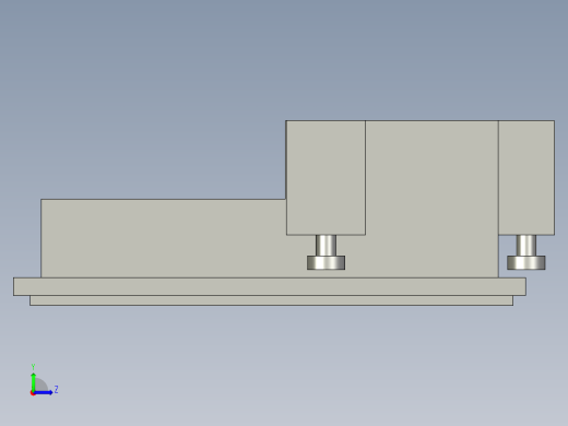 基恩士CV-M30_kc图纸模型左视缩略图