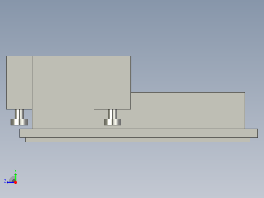 基恩士CV-M30_kc图纸模型右视缩略图