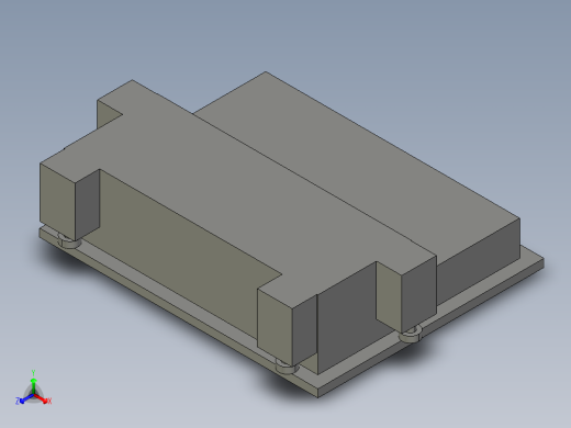 基恩士CV-M30_kc图纸模型正等轴测缩略图