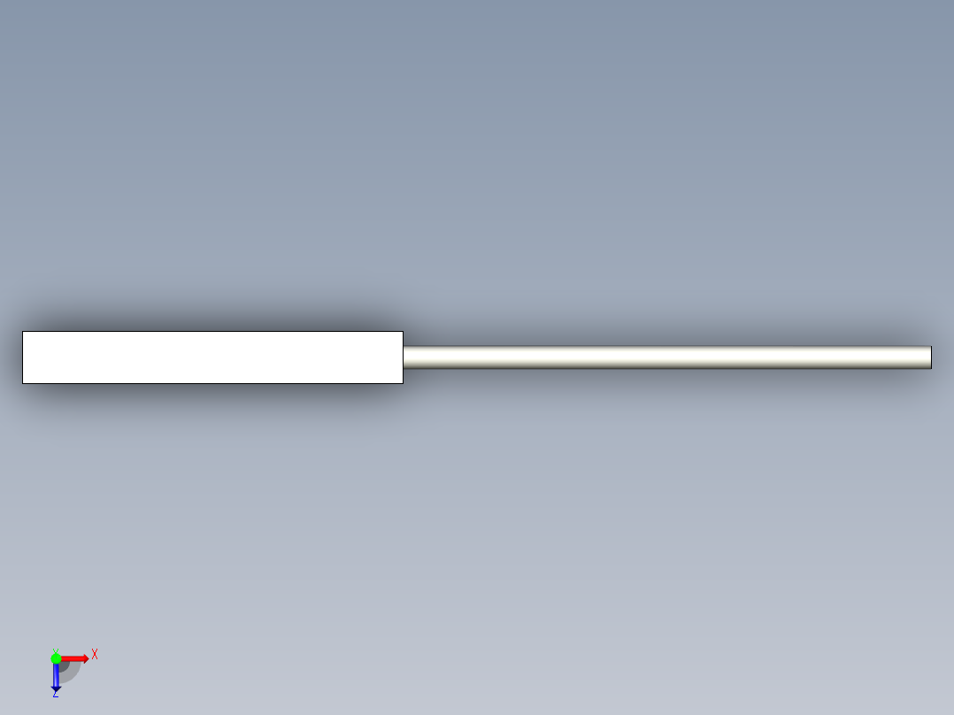 槽型光纤FT-U83俯视图