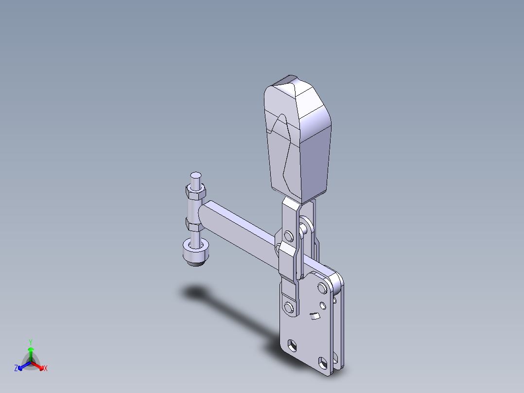 德克斯TUNKERS气缸数模T2-10_SB主视图