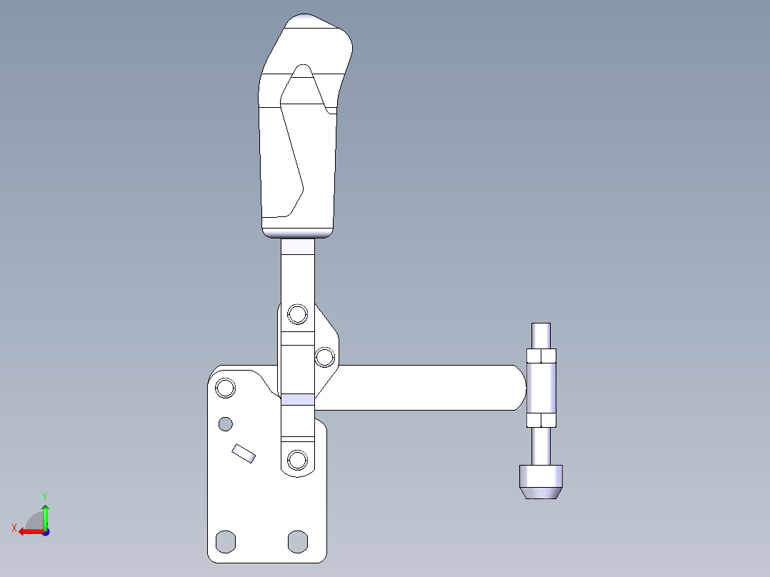 德克斯TUNKERS气缸数模T2-10_SB后视图