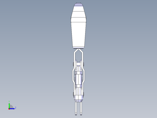 德克斯TUNKERS气缸数模T2-10_SB左视缩略图