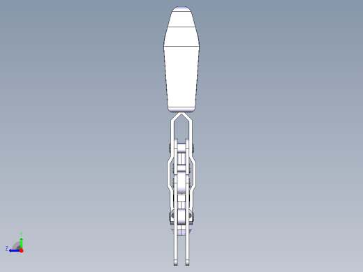 德克斯TUNKERS气缸数模T2-10_SB右视缩略图