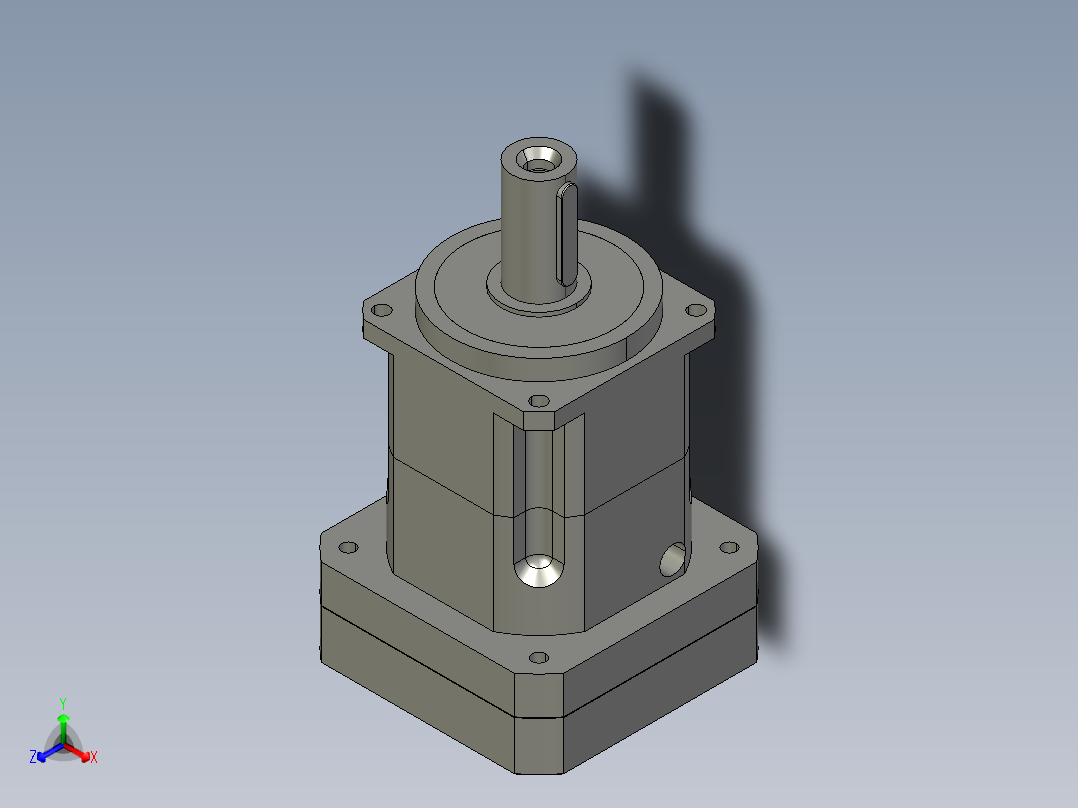 斜齿PGH142-L1 42-114.3-200-M12-180WZ LR120.STEP主视图