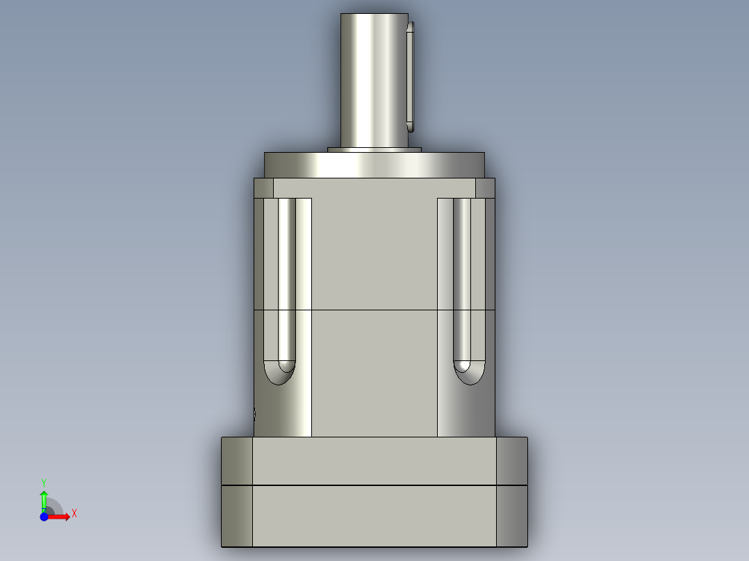 斜齿PGH142-L1 42-114.3-200-M12-180WZ LR120.STEP前视图