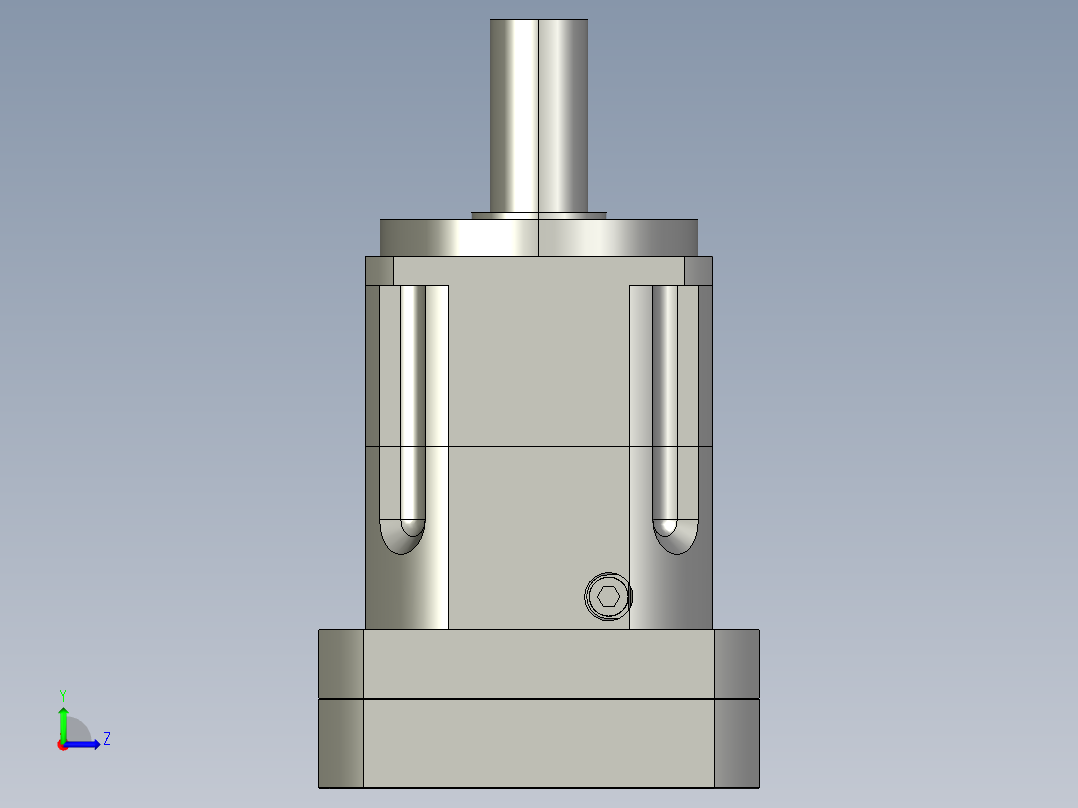 斜齿PGH142-L1 42-114.3-200-M12-180WZ LR120.STEP左视图