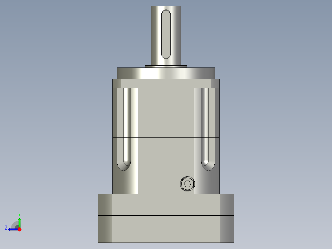 斜齿PGH142-L1 42-114.3-200-M12-180WZ LR120.STEP右视图