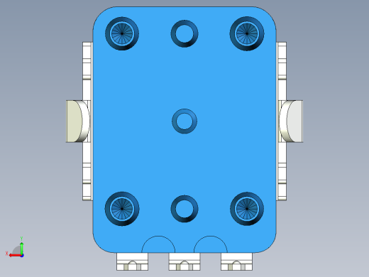 带白色指示线的绝缘轴电位计9mm后视缩略图