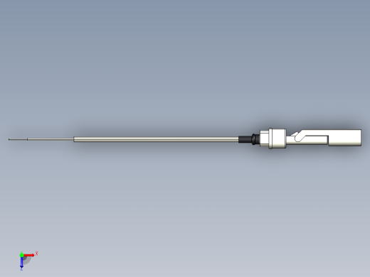 超声波设备-PVDF-BODY-CABLE-0.5in-NPT俯视缩略图