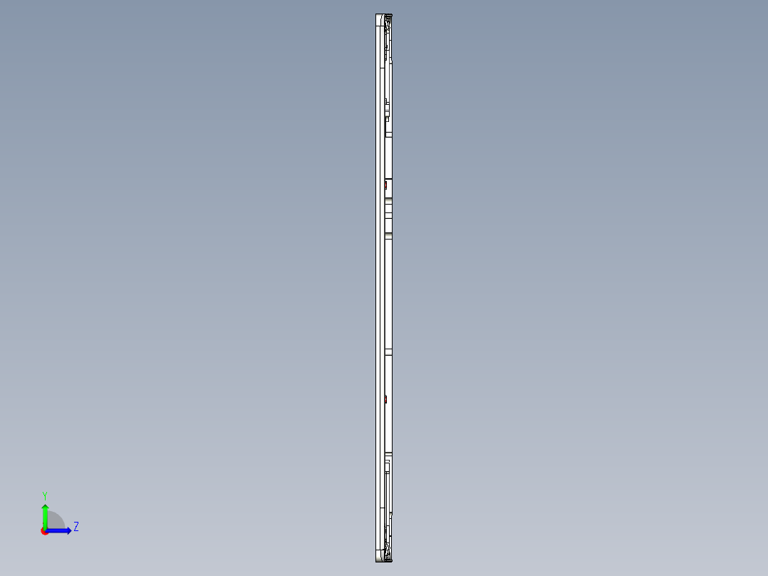键盘外壳4.5轴钻斜孔UG编程程序模型左视图