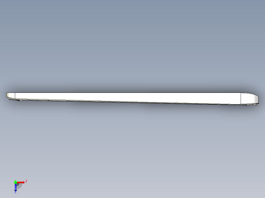 键盘外壳4.5轴钻斜孔UG编程程序模型俯视缩略图