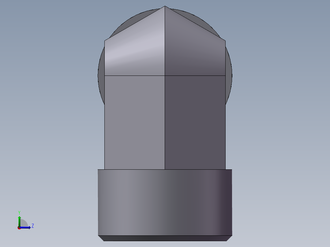 弯接头-W、1D9-30左视图