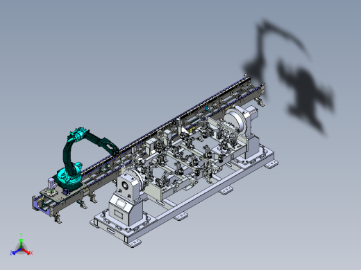 电控箱钣金组件机械手焊接岗位