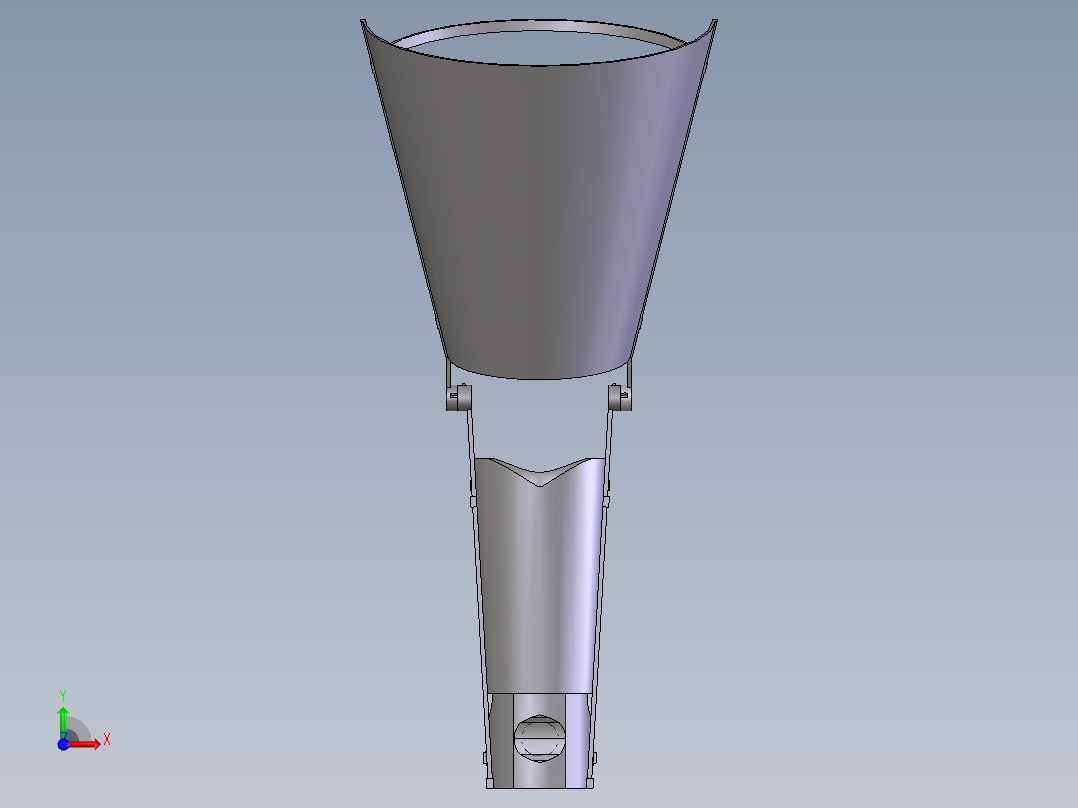 脚部辅助设备前视图