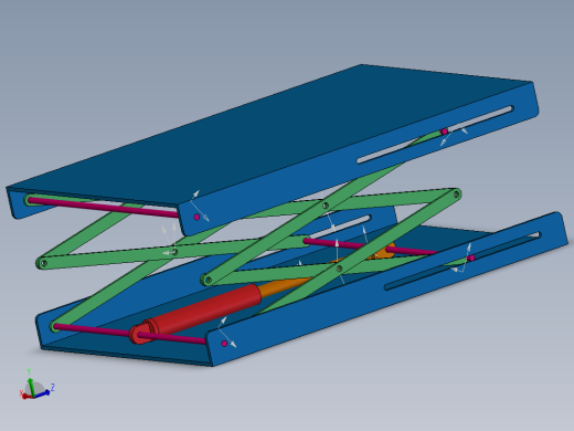 剪叉式升降机 、升降机(40)