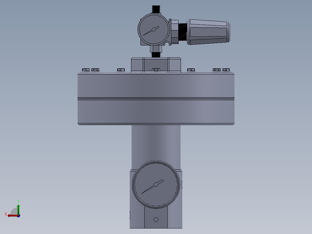 A2005333-流体压力调节器 GRACO后视图