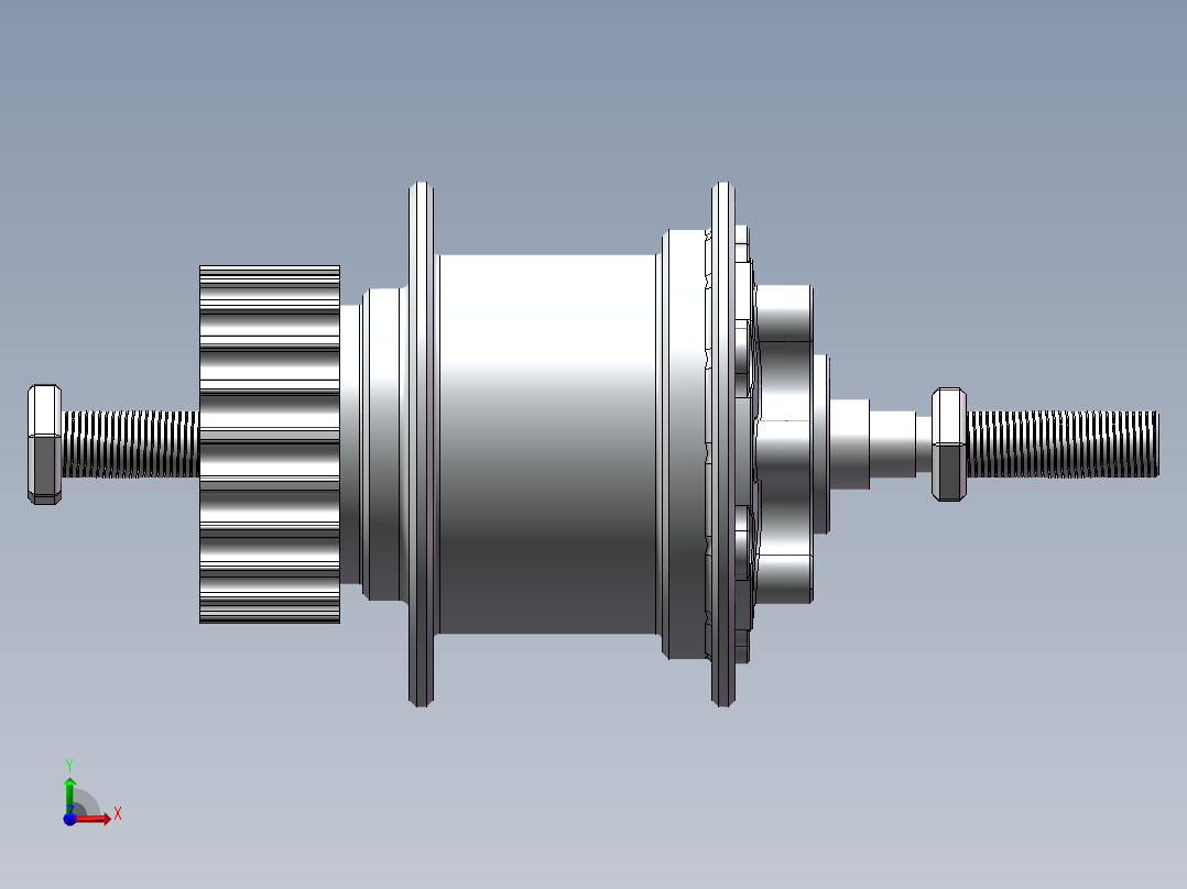皮带轮版前视图