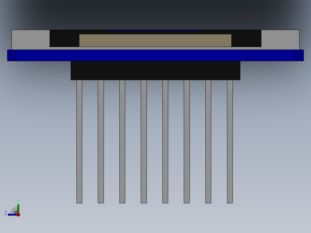 1.8英寸TFT有机发光二极管屏幕右视图