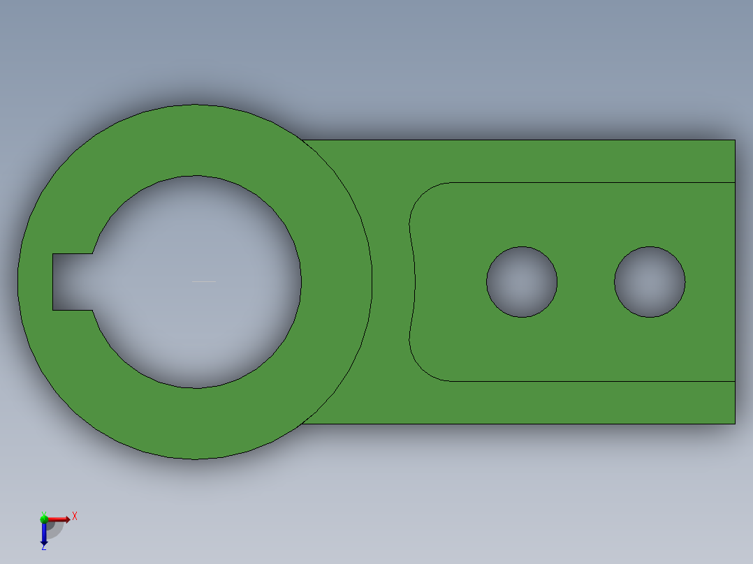 012-SW16练习题俯视图
