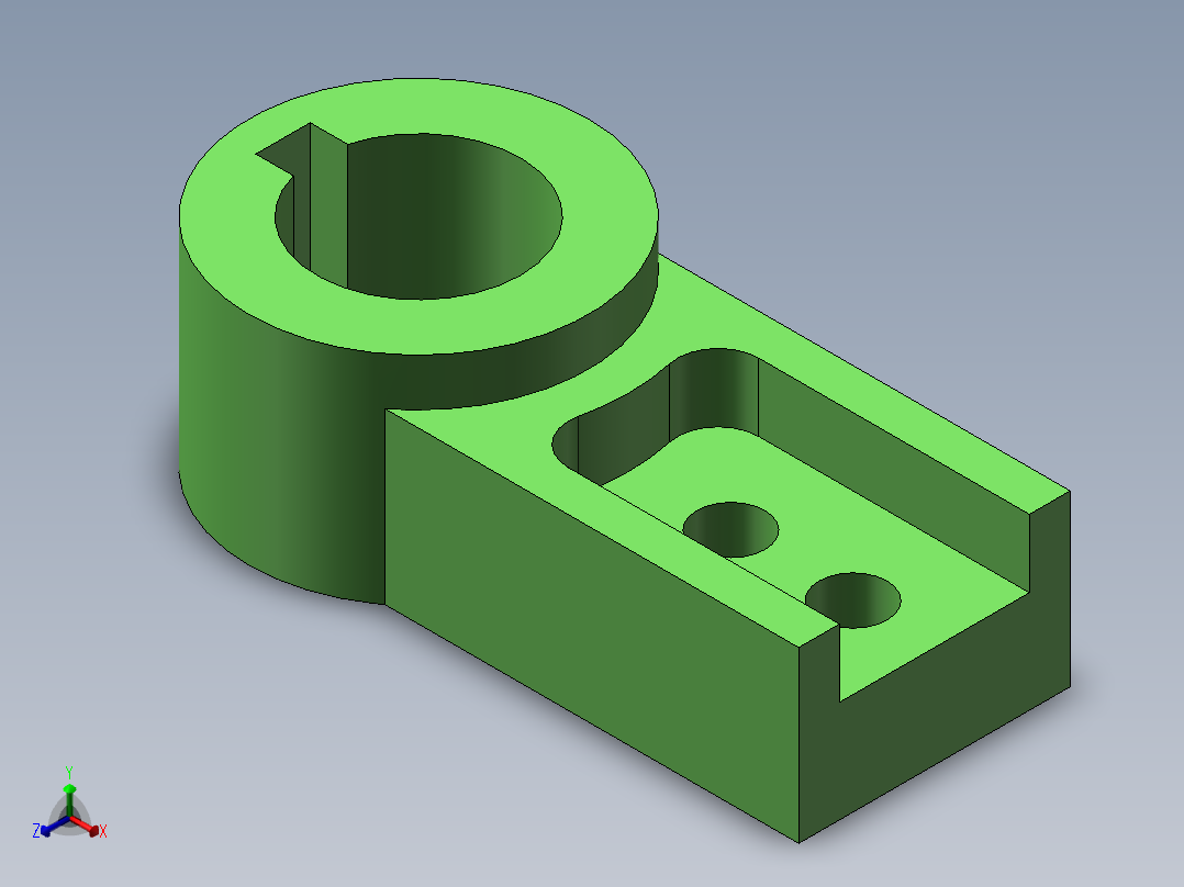 012-SW16练习题正等轴测图